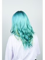 クリップ ジョイント ゴッド(CLIP JOINT GOD) ターコイズ × ライムグリーン