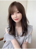 20代30代40代小顔外ハネミディアムひし形シルエットくびれミディ
