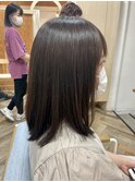 髪質改善のツヤ感+イルミナカラ-の透明感が一番!
