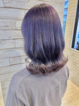 アンク(AnC) 透明感◎ラベンダーカラー