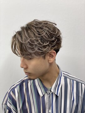 ヒロギンザ 川崎店(HIRO GINZA) こぼしバング/メンズ美容院/メンズカジュアル