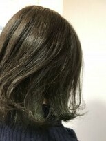 ヘアデザインクラフト(hair design CRAFT) 【CRAFT】インナーカラー、マットグレージュ＋マット