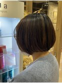 丸みショートボブ