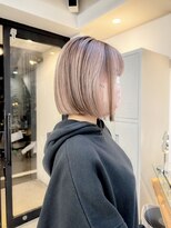 レーベン(LEBEN) ボブ×デザインハイトーンカラー