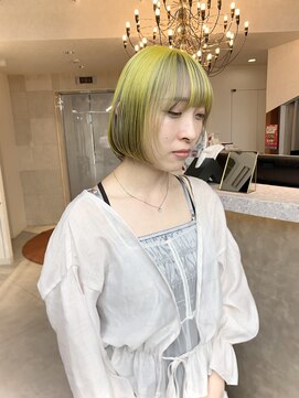 ソワンドブレスセルン 心斎橋(soin de brace cerne) グレー×イエロー