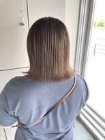 エイト 沖縄豊崎店(EIGHT toyosaki)&nbsp;【EIGHT 豊崎】お客様スタイル_極細ハイライト×グレージュ