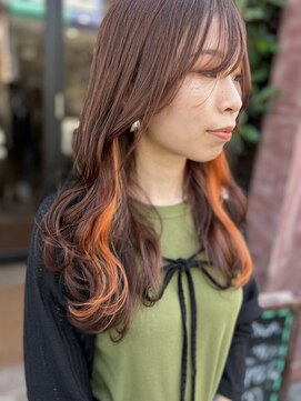 ボアップ(boappu) #インナーカラー#プルシールエクステ