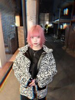 キイ 原宿 表参道(K.e.y)&nbsp;ハイトーン ウルフ ピンク