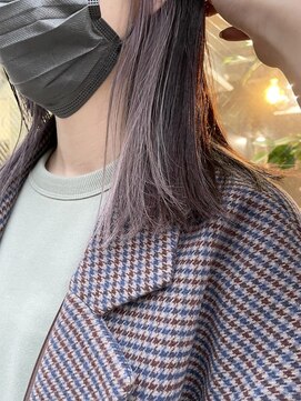 マーシュ 梅田(marshu) 【marshu manami】インナーカラー×シルバー