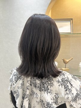 カラークチュール(Color Couture) オリーブベージュ/セミディ/シアーカラー/ショートヘア/透明感