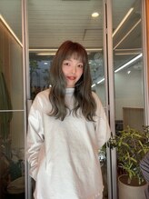 ”繊細なカット技術とトレンドヘアを大切にしています！”stylist ノグチマミ 【Instagram:@mamitassssss】
