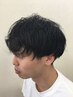 《メンズ限定☆》カット+パーマ+クイックヘッドスパ