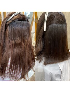 カシュカシュ(cache cache) 縮毛矯正 髪質改善 酸性ストレート二子玉川用賀