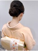 訪問着着付けヘアセット