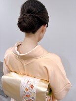 ジラ ヘアアンドメイク(girra HAIR&MAKE) 訪問着着付けヘアセット