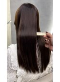 マロンブラウンカラー/髪質改善premium【西田辺・阿倍野】