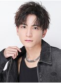 D.D.アップバングショート/ハーフアップショート