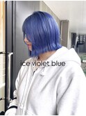 ハイトーンボブ  色落ちシルバー