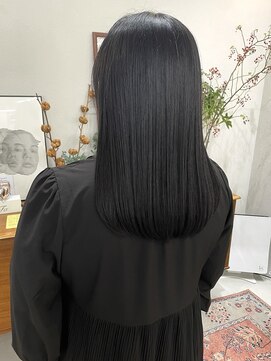 ヘアー アイス カンナ(HAIR ICI Canna) ＊艶髪＊大人暗髪伸ばし中の方におすすめ髪質改善トリートメント