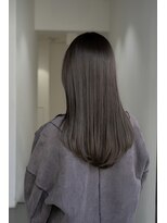 ネイヴィル(navile)&nbsp;アッシュグレージュ×酸性ストレート