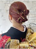 【成人式ヘア】流行ヘアアレンジ カチモリヘア！金箔×水引