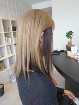 レーノ(leno)&nbsp;白髪ぼかしアンブレラカラー【広島五日市レーノ　左田野徹】