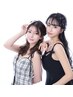 ペア割【土日祝10時～16時】2名様以上ヘアセット￥2300(お1人様)