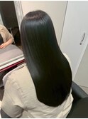 髪質改善トリートメント/暗髪透明感カラー