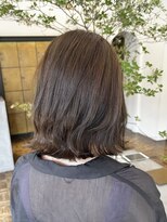 ヘアーアイスカルテット(HAIR ICI QUARTET) 秋色◎ブリーチなしブラウンボブ×小顔カット20代30代