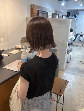 シー.(SHE.) 【SHE.】ミニボブ/ショートカット/ブラウン/ベージュ/透明感