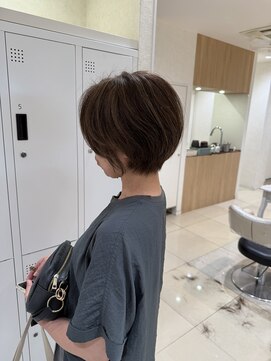 クレア 上大岡(CREA) 白髪ぼかしハイライト縮毛矯正ダブルカラー髪質改善30代40代50代