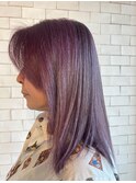 グレイヘアーのカラーリング