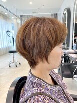 メゾンブラン 川西阪急店(Maison Blanc)&nbsp;大人ショート　ゆるふわベージュ