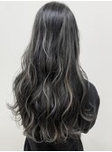 ☆ダークグレージュ×ハイライト