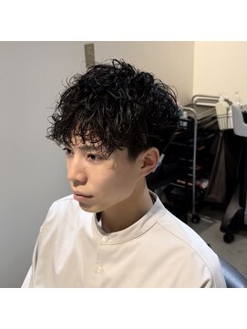 ガニメデ(GANYMEDE) マッシュパーマ[都島/野江/関目/メンズ/メンズカット/バーバー]