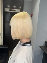 ジゼル(GiseL)&nbsp;ボブxホワイトブロンド