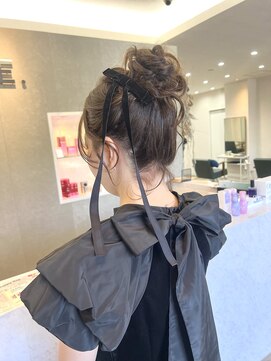 お呼ばれ/アップスタイル