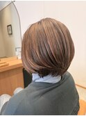 着物ヘア/大人ガーリー/ダークアッシュ/似合わせカット/上水戸