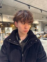 ラボヌールヘアーパルフェ 大宮西口店(La Bonheur hair parfait)&nbsp;メンズ/シャドウパーマ/ゆるふわ/毛流れ