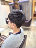 すっきりショートのメンズスタイル