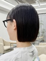 エルヘアメゾン(el. hair maison) 耳かけても可愛いミニボブ☆