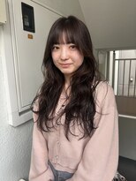 ローレンジウ(LOREN JU) 着物ヘア/ダークアッシュ/ミディアムレイヤーカット/名古屋名駅