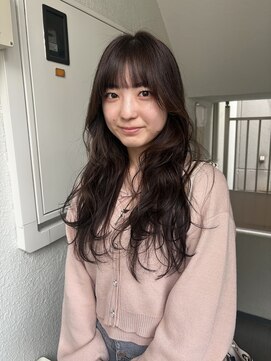 ローレンジウ(LOREN JU) 着物ヘア/ダークアッシュ/ミディアムレイヤーカット/名古屋名駅