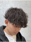 波巻きパーマ名古屋メンズパーマ