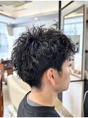 好印象！ナチュラルツイストピンパーマ