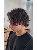 メンズカットメンズパーマフェザーパーマニュアンスパーマ