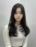 【初めての方に◎】垢抜け韓国風前髪×艶カラー＋クイックTR ￥6,900