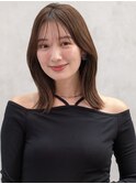 20代・30代_切りっぱなし_結べるボブ_外ハネヘア