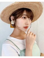 トイロ 武蔵小杉(Toiro) シースルバングショート顔周りカット後毛