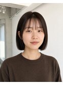 ハッシュカット/大人ショートヘア/ボブ/20代30代